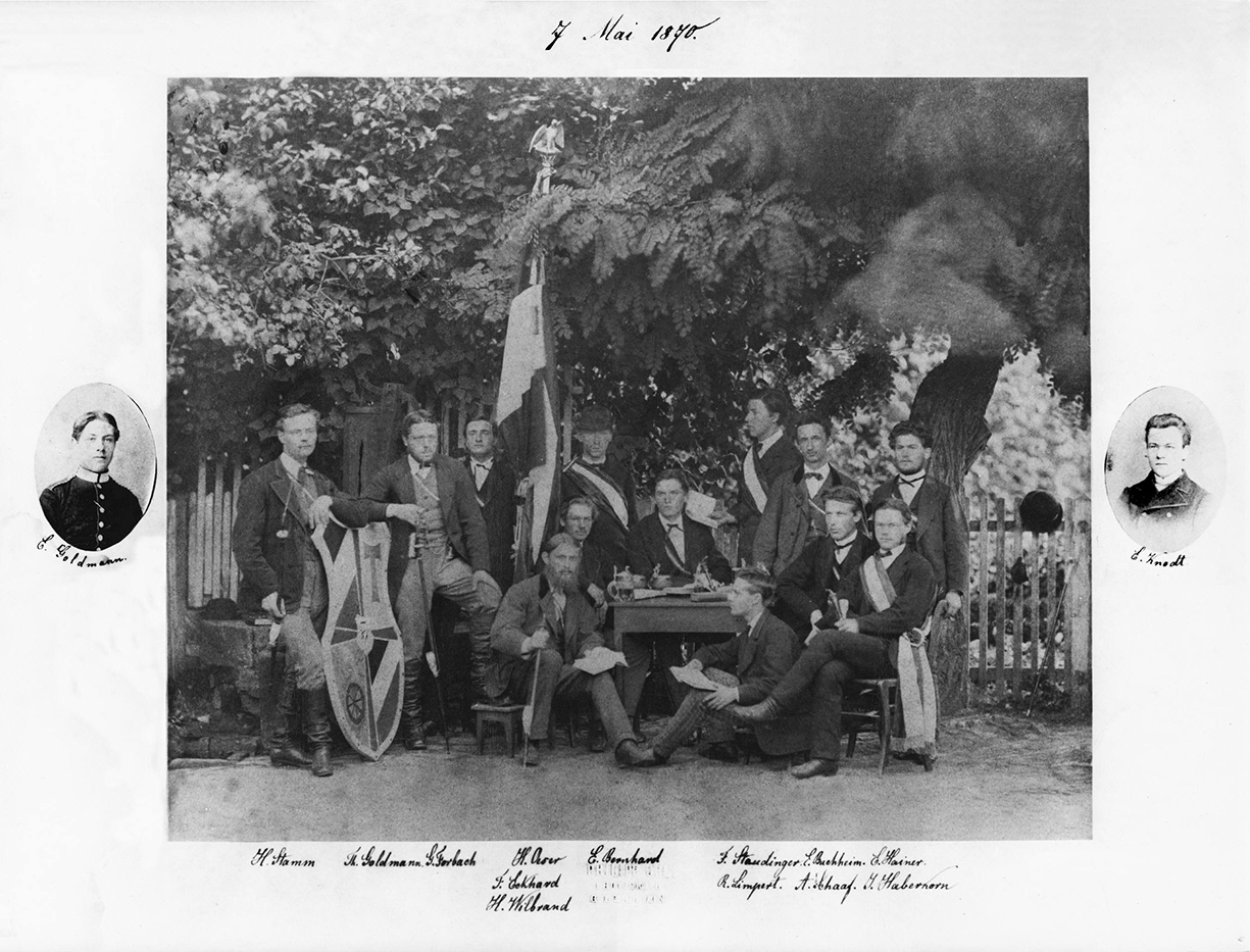 Gründung der Adelphia Burschenschaft 1870 in Giessen